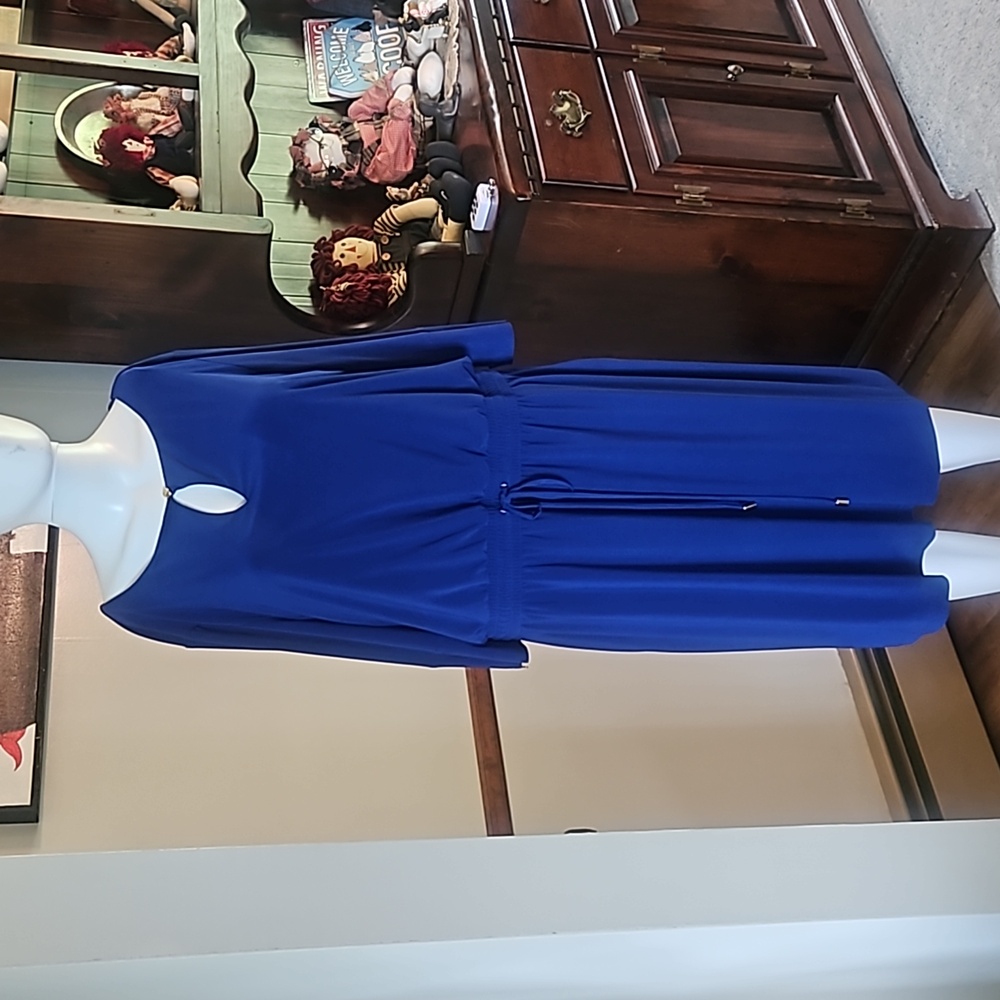 👗EMMA & MICHELE NAVY DRESS👗